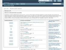 Tablet Screenshot of braintalkcommunities.org